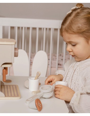 Label Label Drveni espresso aparat – Nougat