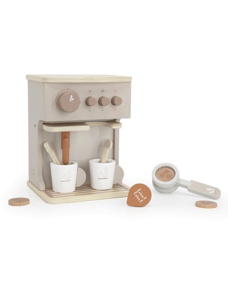 Label Label Drveni espresso aparat – Nougat