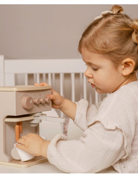 Label Label Drveni espresso aparat – Nougat