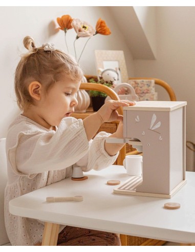 Label Label Drveni espresso aparat – Nougat