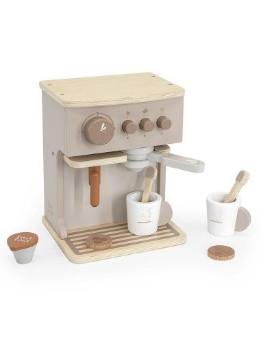 Label Label Drveni espresso aparat – Nougat