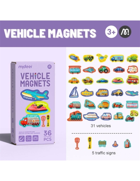 Mideer Magnetni kreativni set - Prevozna sredstva