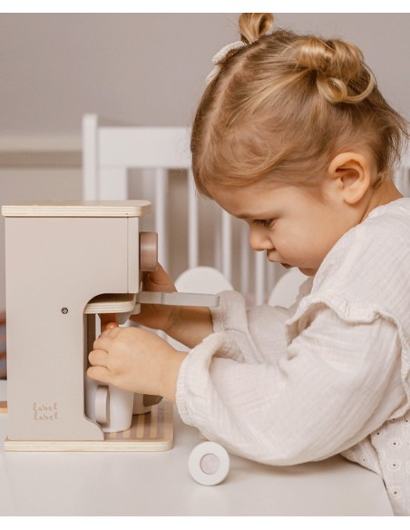 Label Label Drveni espresso aparat – Nougat