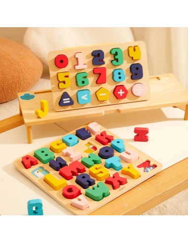 Mideer Drvena slagalica - Učimo brojeve