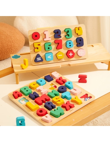 Mideer Drvena slagalica - Učimo brojeve