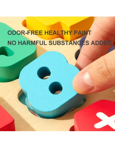 Mideer Drvena slagalica - Učimo brojeve