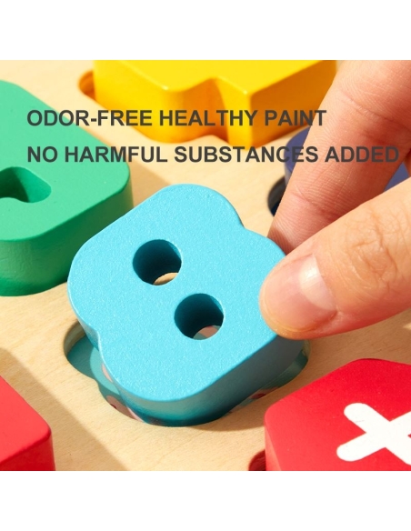 Mideer Drvena slagalica - Učimo brojeve