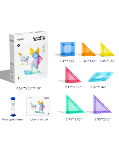 Mideer Magnetni tangram