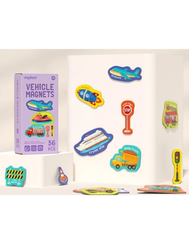 Mideer Magnetni kreativni set - Prevozna sredstva
