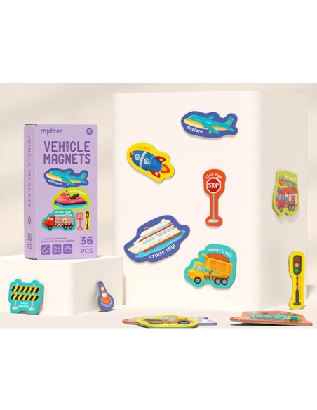 Mideer Magnetni kreativni set - Prevozna sredstva