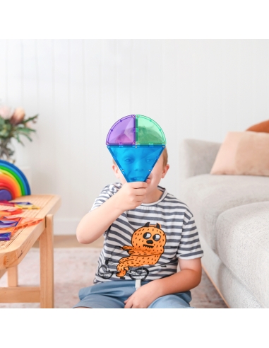 Connetix Tiles – Rainbow Shapes Expansion set (36 kom)