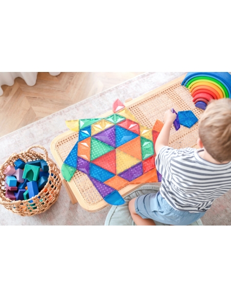Connetix Tiles – Rainbow Shapes Expansion set (36 kom)