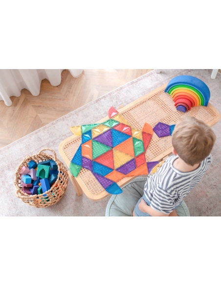 Connetix Tiles – Rainbow Shapes Expansion set (36 kom)