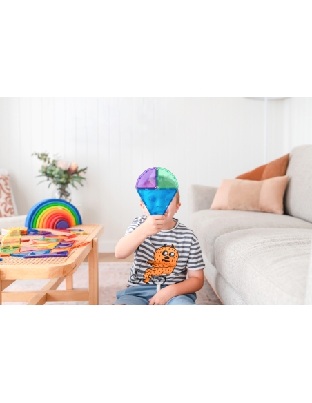 Connetix Tiles – Rainbow Shapes Expansion set (36 kom)