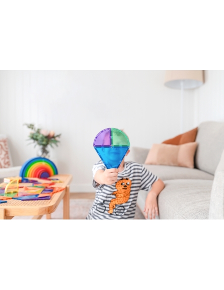 Connetix Tiles – Rainbow Shapes Expansion set (36 kom)