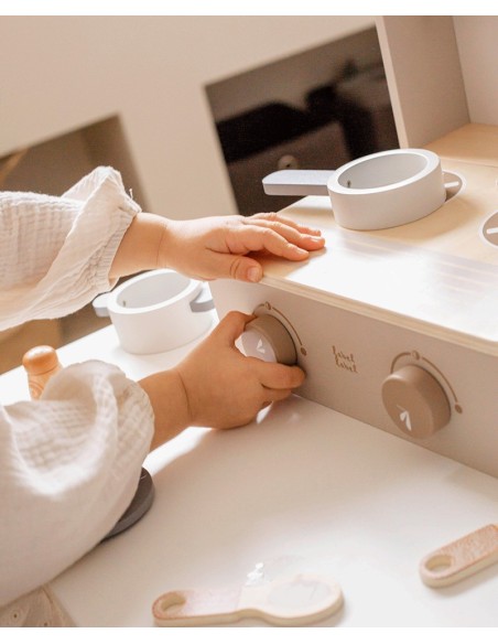 Label Label Drveni prenosni šporet - Nougat