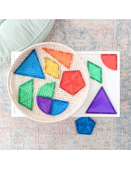 Connetix Tiles – Rainbow Shapes Expansion set (36 kom)