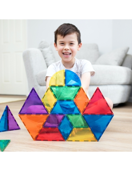 Connetix Tiles – Rainbow Shapes Expansion set (36 kom)