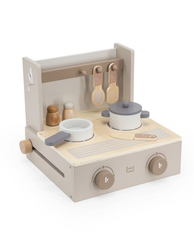 Label Label Drveni prenosni šporet - Nougat