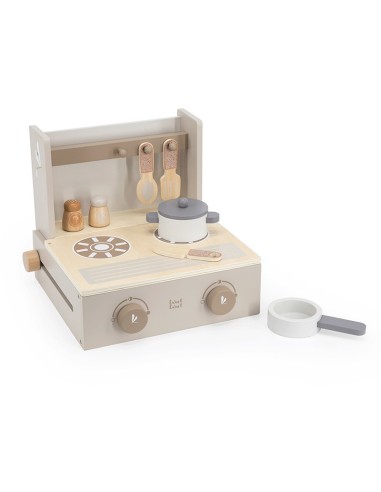 Label Label Drveni prenosni šporet - Nougat