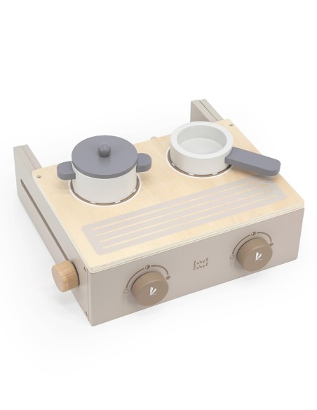 Label Label Drveni prenosni šporet - Nougat