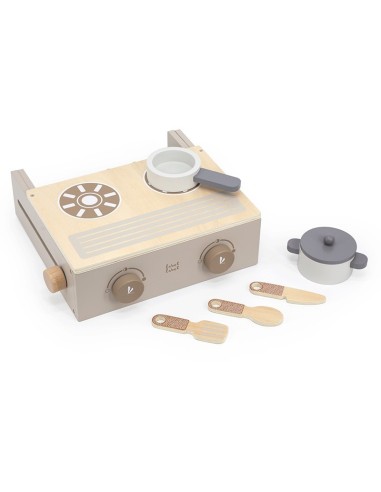 Label Label Drveni prenosni šporet - Nougat