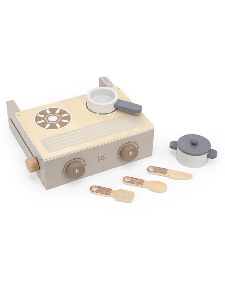 Label Label Drveni prenosni šporet - Nougat