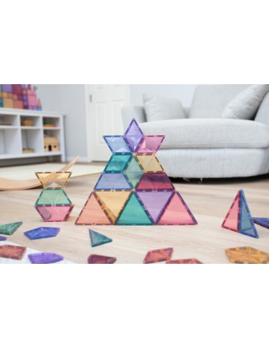 Connetix Tiles – Pastel Shape Expansion (48 kom)