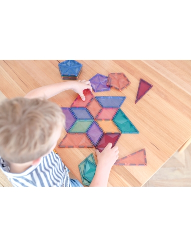 Connetix Tiles – Pastel Shape Expansion (48 kom)