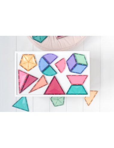 Connetix Tiles – Pastel Shape Expansion (48 kom)