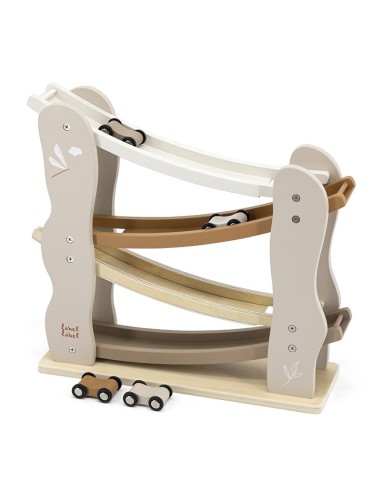 Label Label Drvena trkaća staza – Car slider Nougat