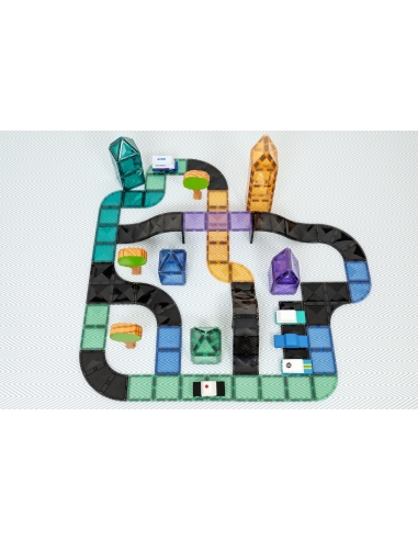 Connetix Tiles – Rampe i raskrsnice (16 kom)