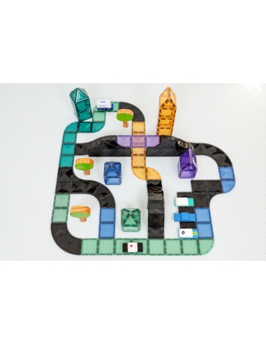 Connetix Tiles – Rampe i raskrsnice (16 kom)