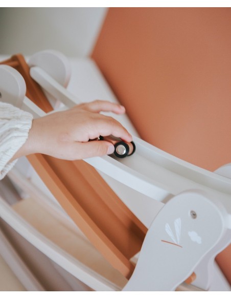 Label Label Drvena trkaća staza – Car slider Nougat