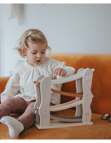 Label Label Drvena trkaća staza – Car slider Nougat