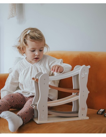 Label Label Drvena trkaća staza – Car slider Nougat