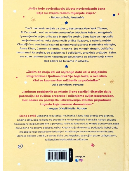 100 žena koje su emigrirale i promijenile svijet (Elena Favilli)