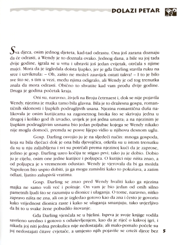 Petar Pan (James Matthew Barrie)