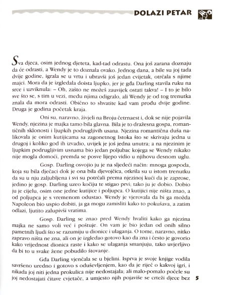 Petar Pan (James Matthew Barrie)