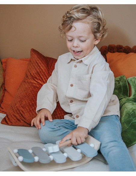 Label Label Xylophone - Blue