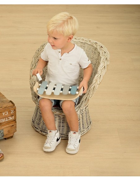 Label Label Xylophone - Blue