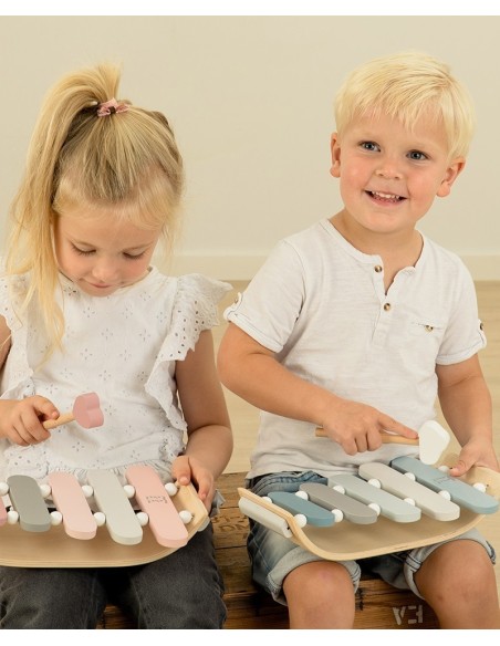 Label Label Xylophone - Blue