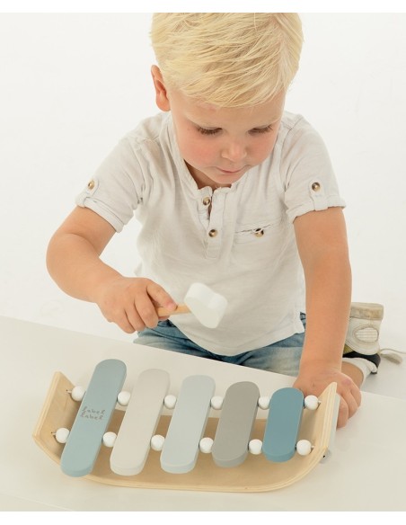 Label Label Xylophone - Blue