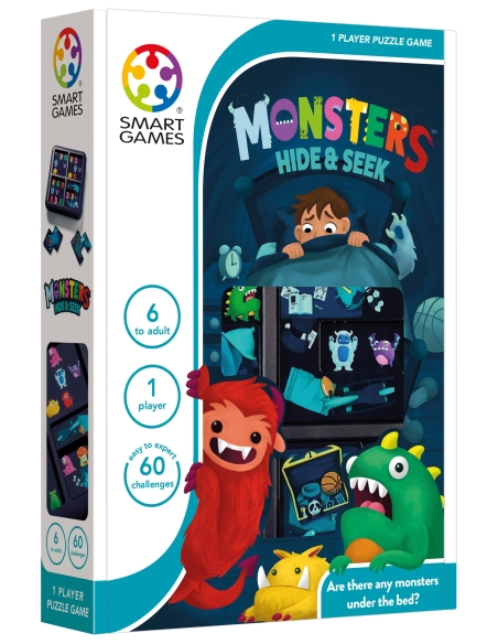 Logička igra SmartGames Monster Hide & Seed(1 igrač, uzrast: 6+)