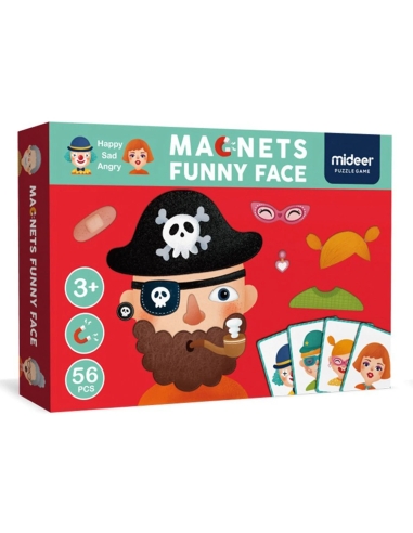 Mideer Funny Faces Magnet