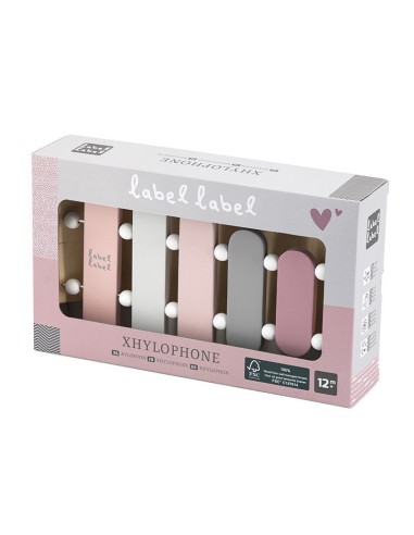 Label Label Xylophone - Pink