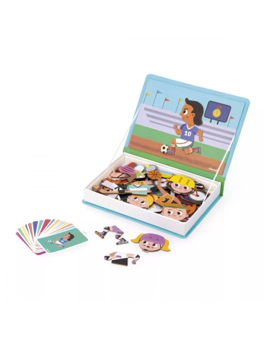 Janod Magnetna knjiga - Sportovi