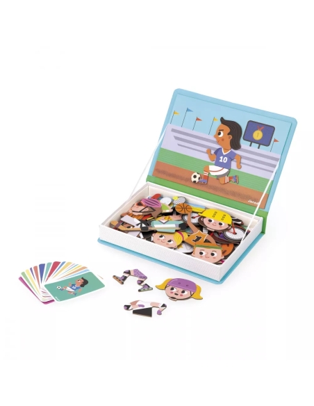 Janod Magnetna knjiga - Sportovi