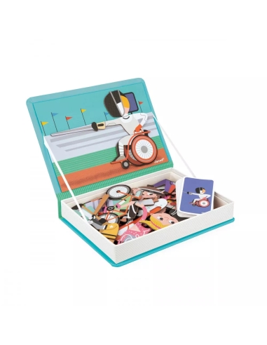 Janod Magnetna knjiga - Sportovi