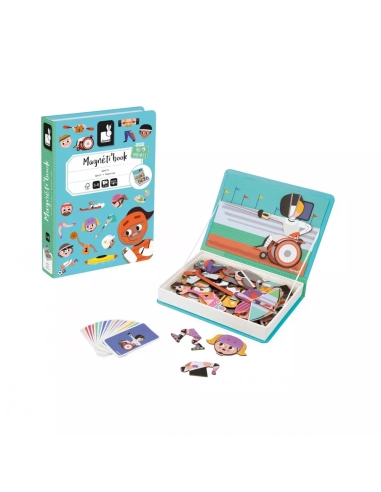 Janod Magnetna knjiga - Sportovi